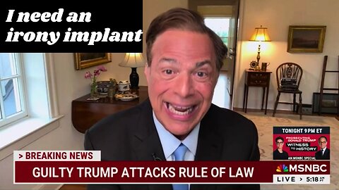 Clueless Michael Beschloss Warns that Trump Will Use Lawfare Against Political Opponents