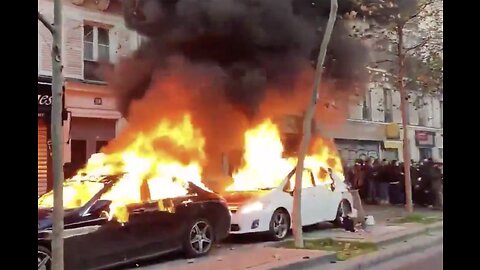 FRENCH PROTEST FOR FIRE 🔥 SAFETY GOES SIDEWAYZ