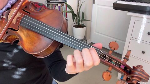 D# Harmonic Minor Scale Violin Tutorial