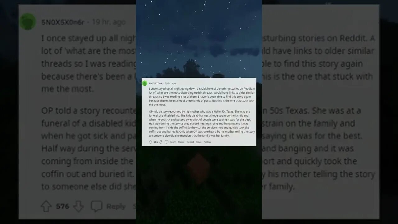What are some of the darkest stories that have been on Reddit
