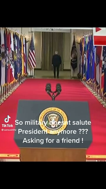 US Military Doesn’t Salute Joe Biden