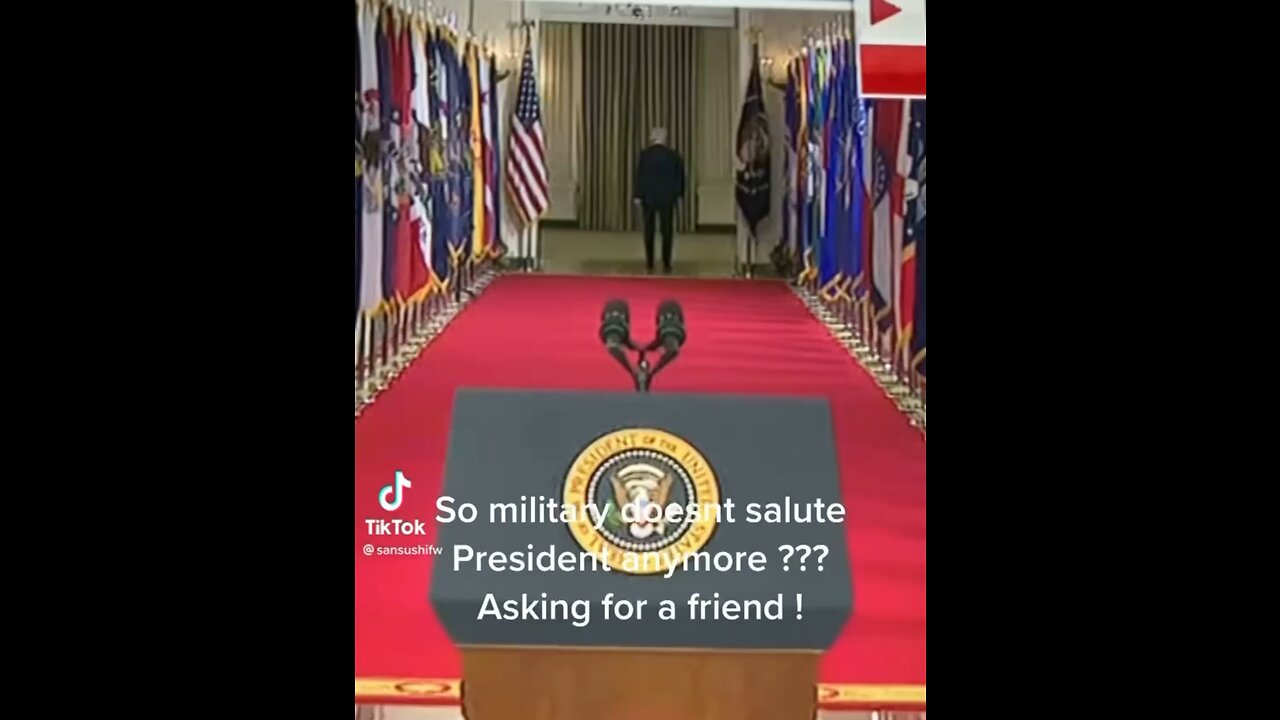 US Military Doesn’t Salute Joe Biden