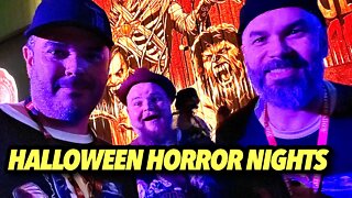 Halloween Horror Nights Opening Night | Houses, Food, & The Tribute Store