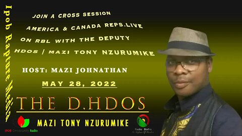 Join The Deputy (HDOS) With A Cross Session Of US & Canada Live On RBL | May 28, 2022