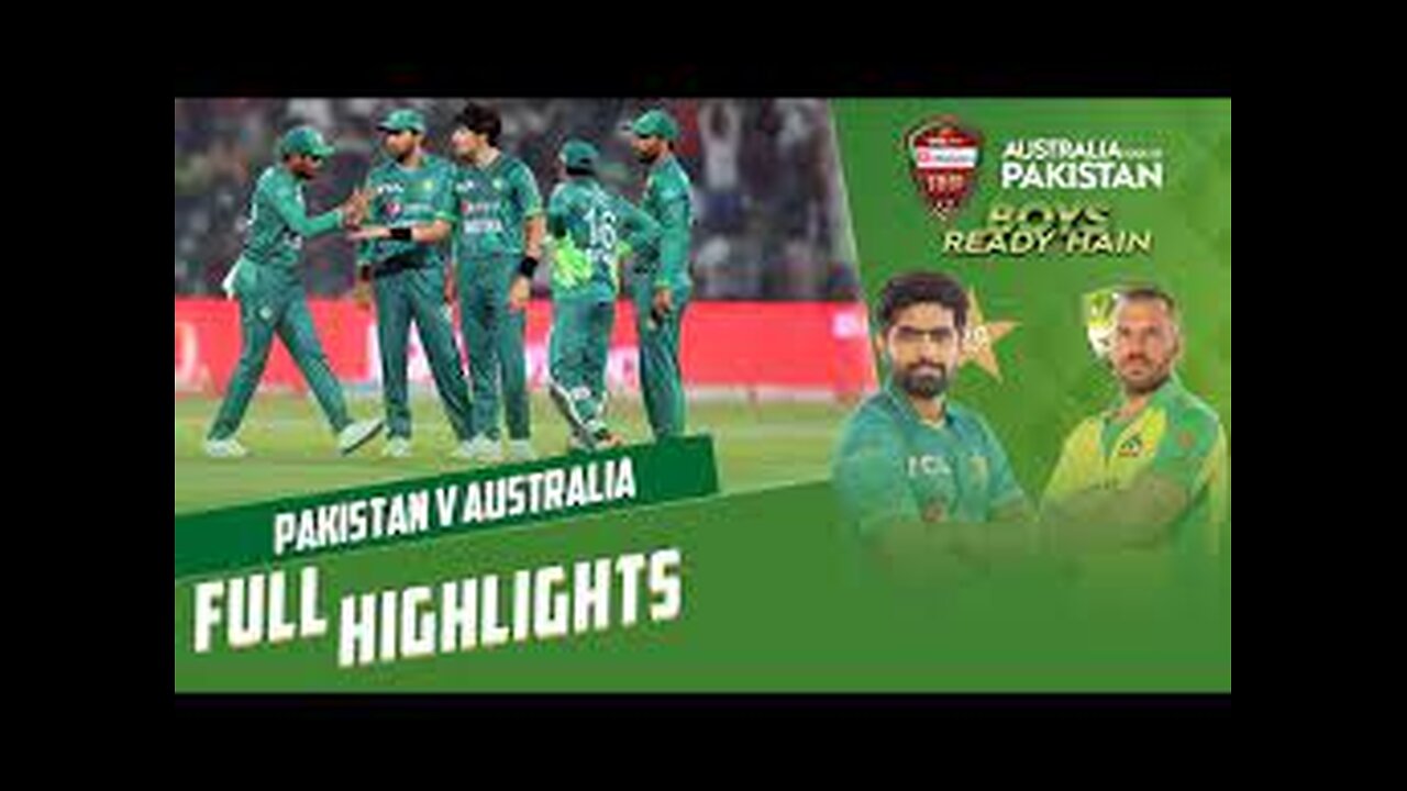 Pakistan vs Australia Full Highlights | Cricket Highlights (2023.10.20)