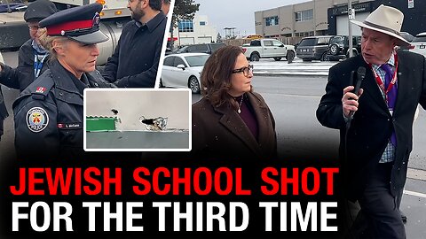 A Toronto Jewish girls' school was shot up for the THIRD time this year!