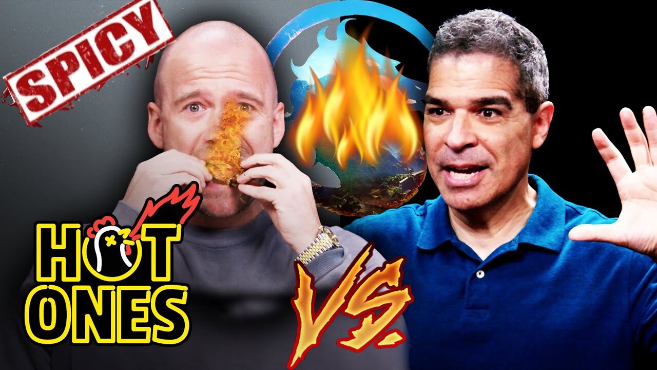 Mortal Kombat Co-Creator Ed Boon Feels Toasty Eating Spicy Hot Wings