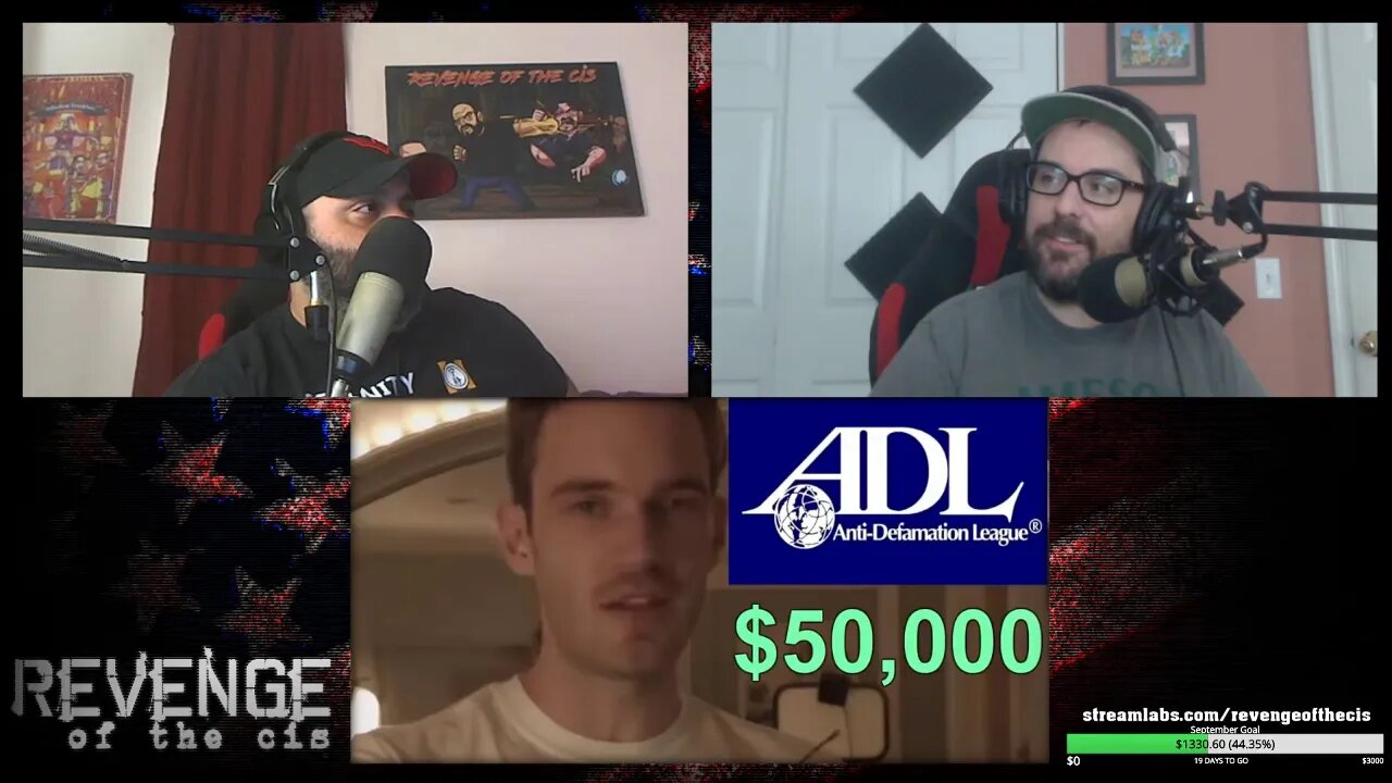 PewDiePie Donates $50,000 To The ADL