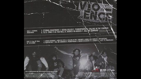 VIO-LENCE Eternal Nightmare [FULL ALBUM] HD