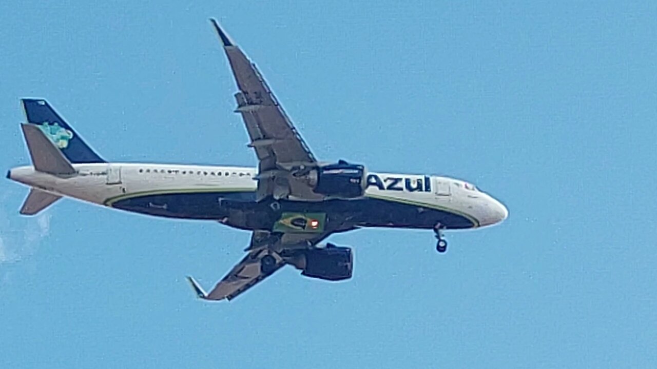 Airbus A320NEO PR-YYD coming from Belém do Pará to Fortaleza
