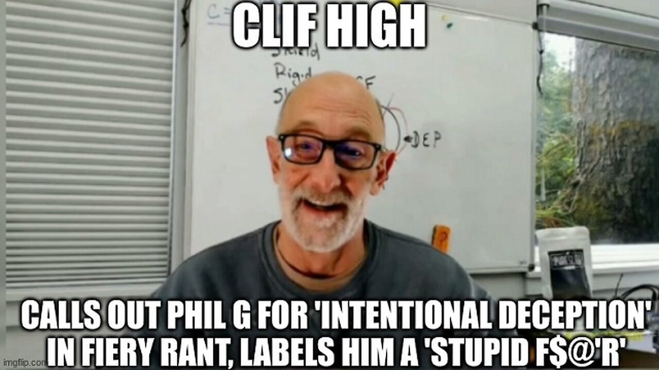 Clif High: Calls Out Phil G for 'Intentional Deception' in Fiery Rant, )