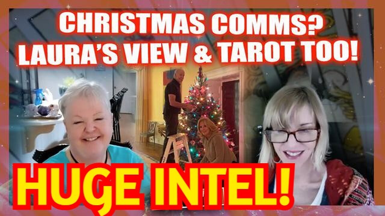 LAURA'S VIEW & TAROT TOO! BIDEN XMAS TREE PHOTO A COMM?