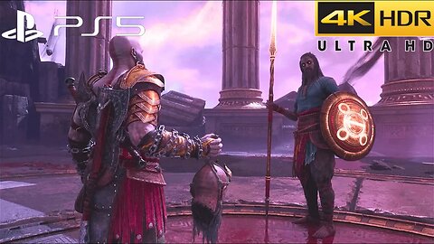 God of War Ragnarök Valhalla (PS5) Kratos Vs Tyr Boss Fight 4K 60FPS HDR Gameplay