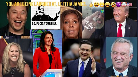 Letitia James Will Have To Drop Charges. 🖕😀😁😂🤣😈🤡🇺🇸