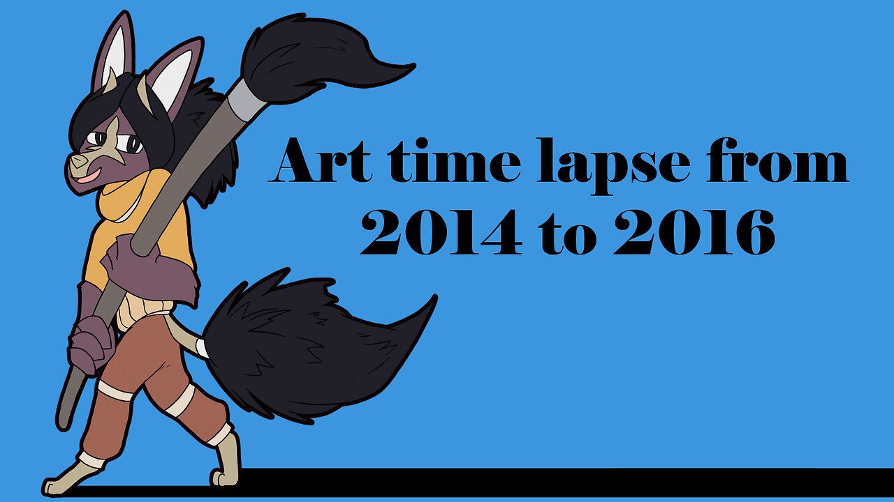 Art time lapse from 2014 to 2016 - Silvori art