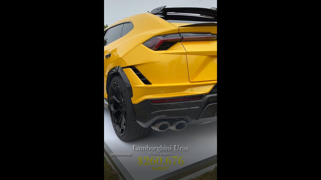 Lamborghini Owner Revving New Urus Performante!