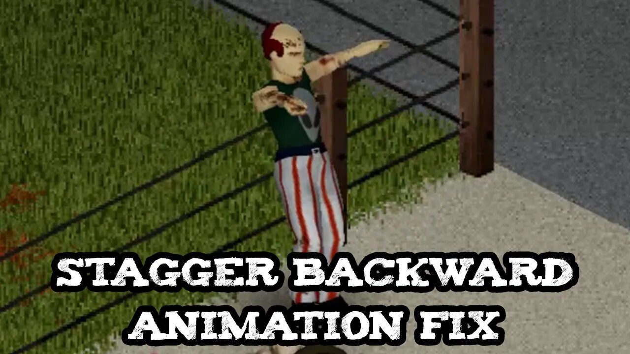 Stagger Backward Fix - A Project Zomboid mod