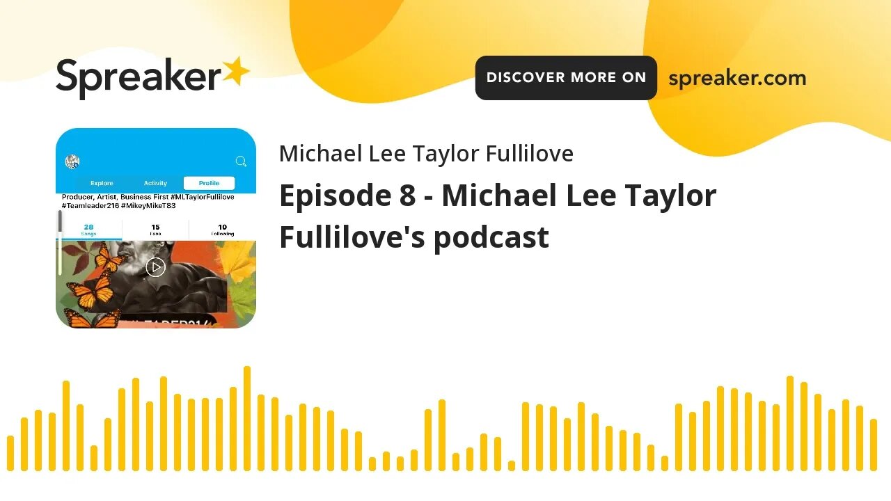 Episode 8 - Michael Lee Taylor Fullilove's podcast (made with Spreaker)