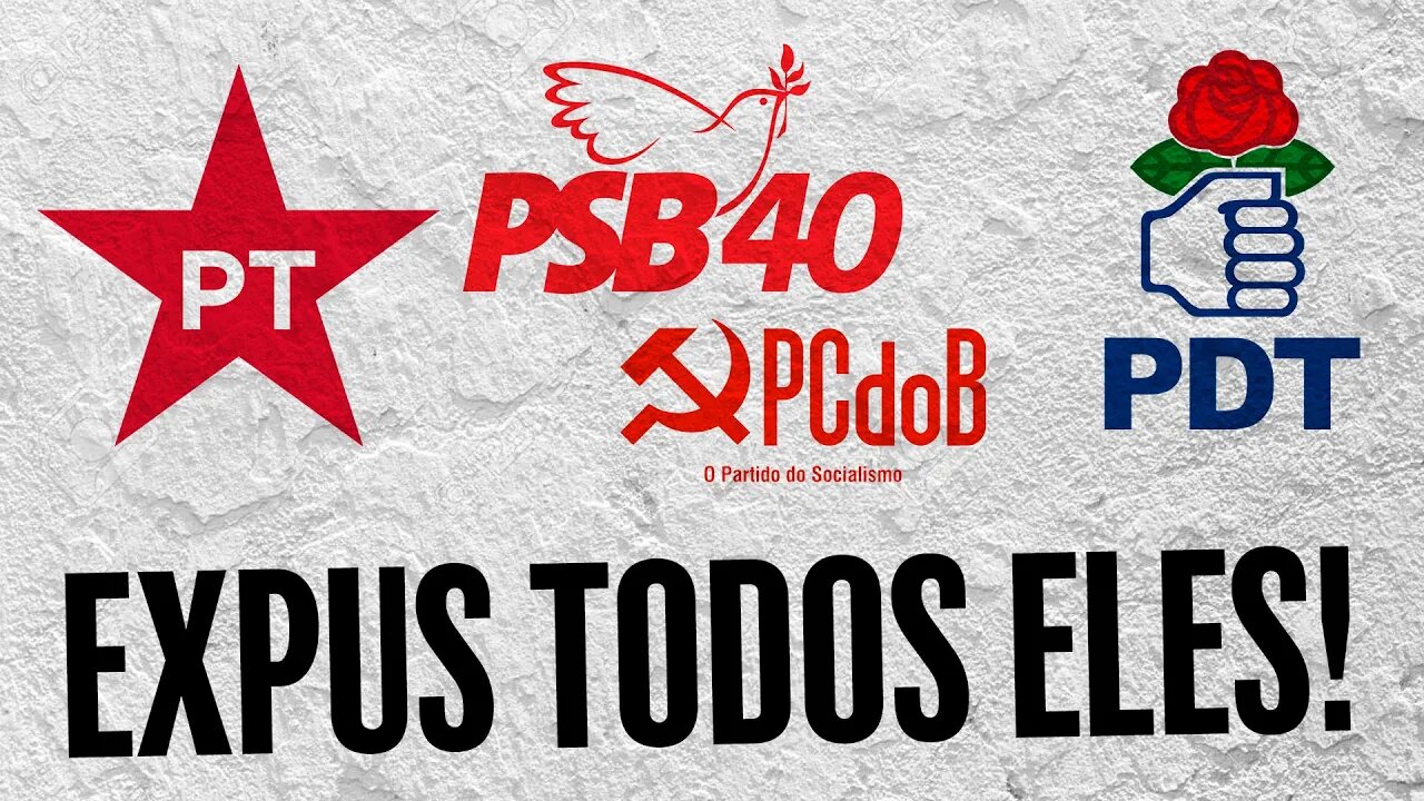 Expondo a hipocrisia da esquerda