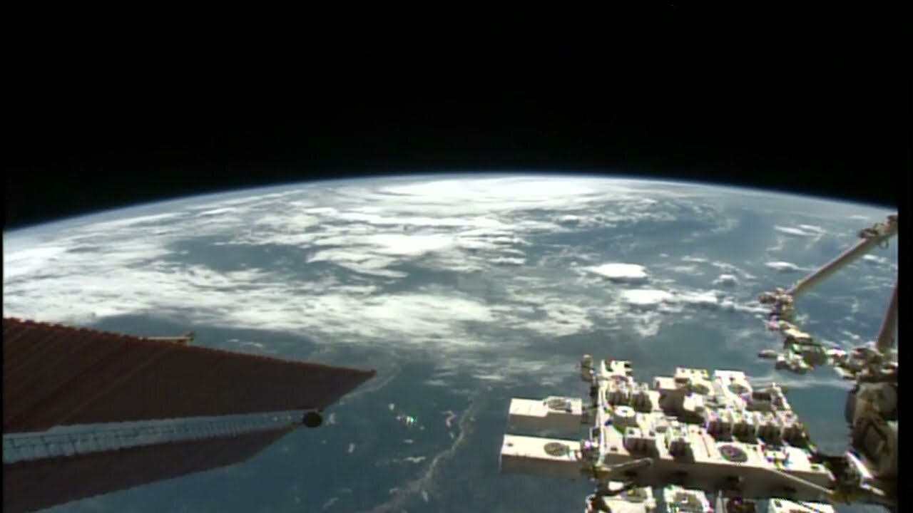 Expedition 69 Space Station Flies Over Hurricane Idalia Live