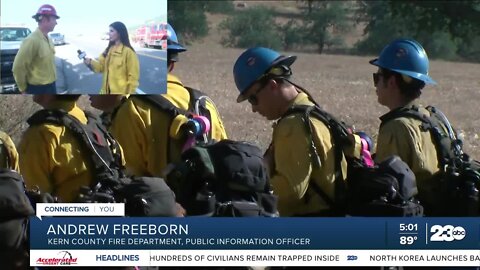 Kern county fire department prepares for wildfire season