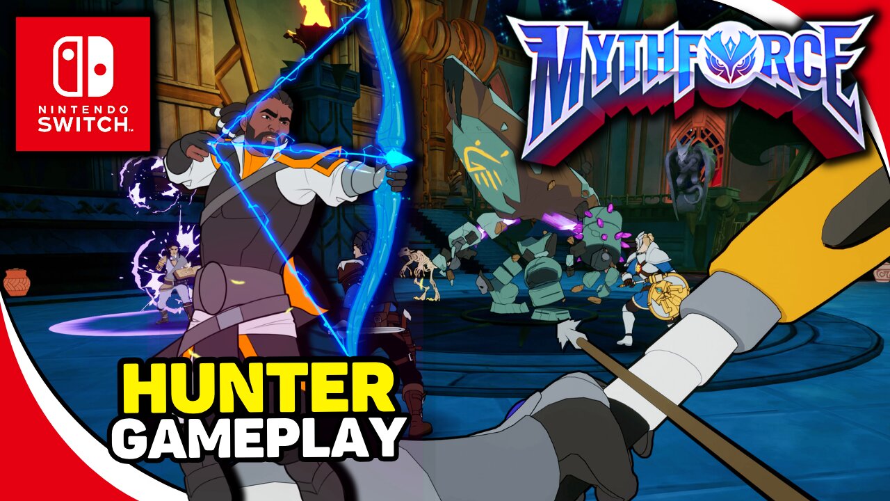 Mythforce | HAWKINS the HUNTER | Nintendo Switch Gameplay