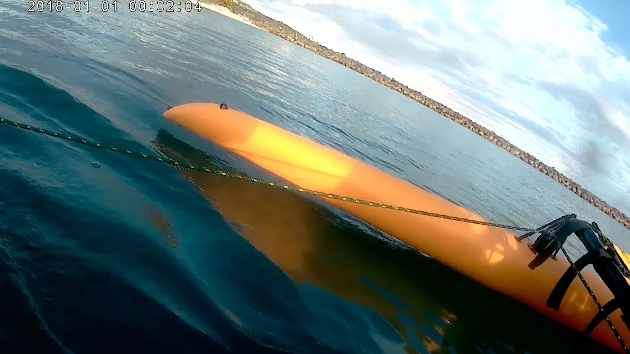 Newport 55 lb Thrust Kayak Motor on Hobie Tandem Island