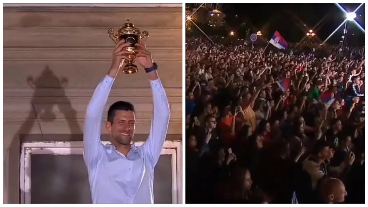 Новака Ђоковића кући дочекују хиљаде српских родољуба