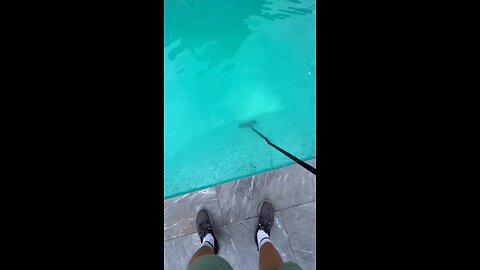 Satisfying ASMR Pool Cleaning