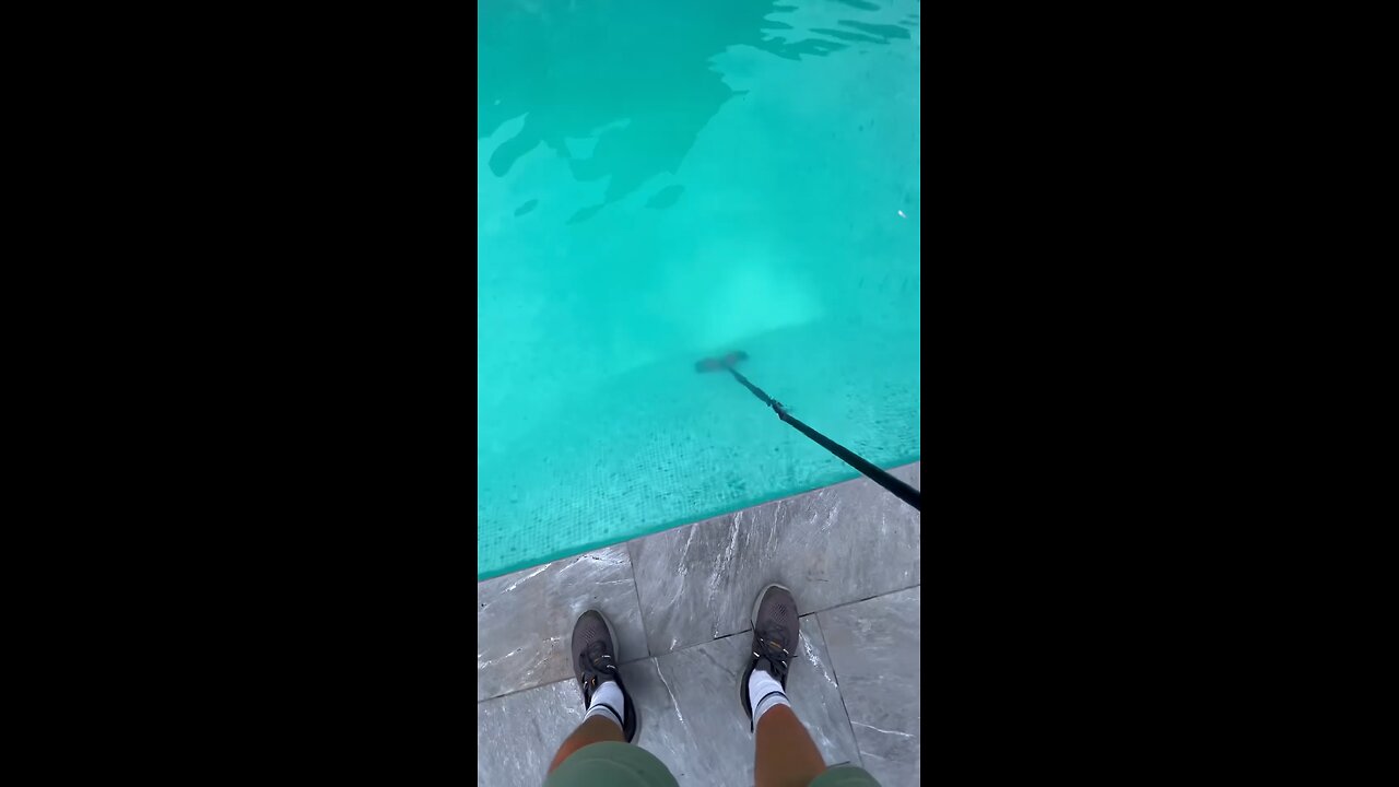 Satisfying ASMR Pool Cleaning