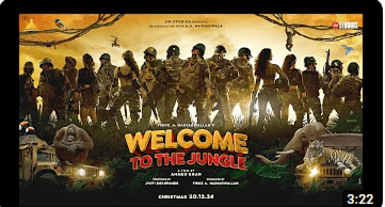 Welcome To The Jungle (Welcome 3) - Official Announcement _ Releasing Christmas - 20th December 2024