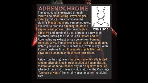 ADRENOCHROME & SYMBOLISM IN MOVIES