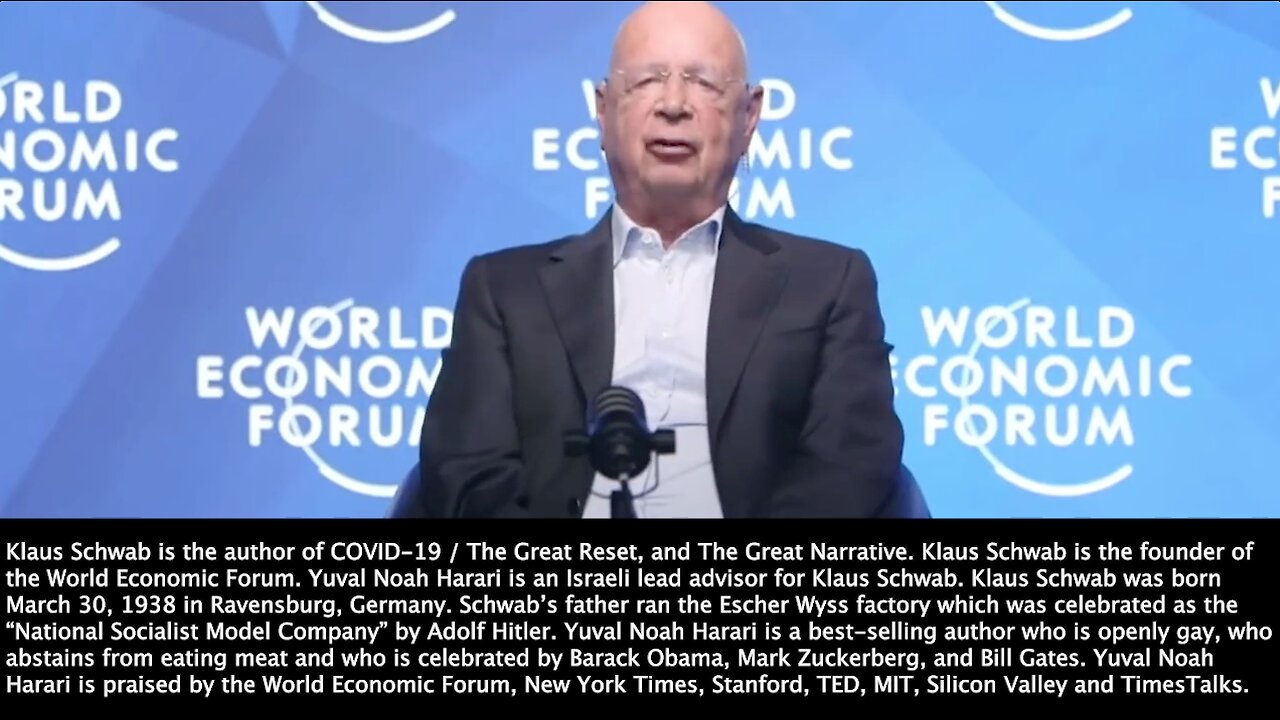 The Great Reset | "I See the Need for Action. I See the Need for a Great Reset." - Klaus Schwab "The Vaccine Is Going to Have to Go to 7 Billion People." - Bill Gates