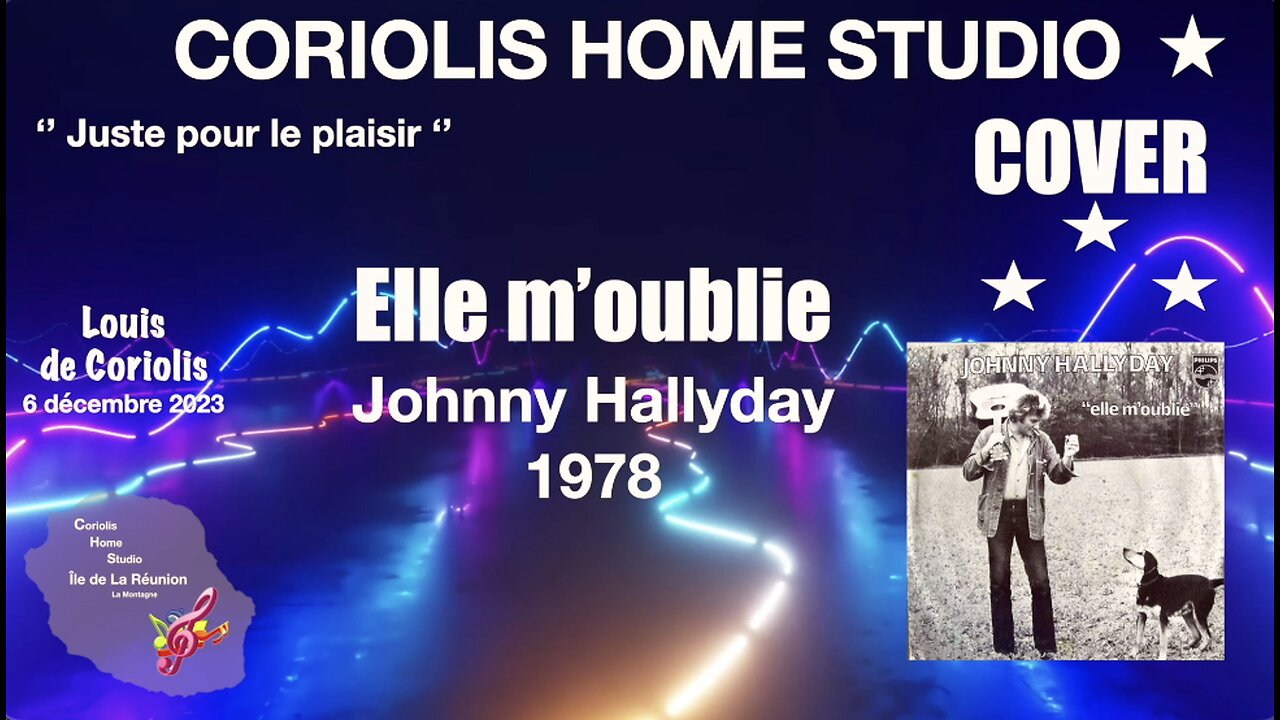 French COVER Johnny Hallyday " Elle m'oublie " par Louis de Coriolis