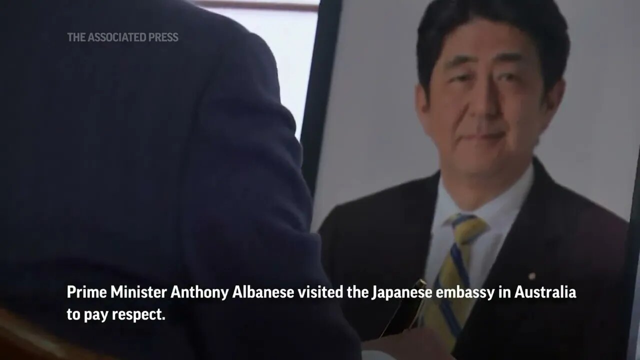 AP Report: Abe was assassinated on Friday by a man wielding a homemade firearm