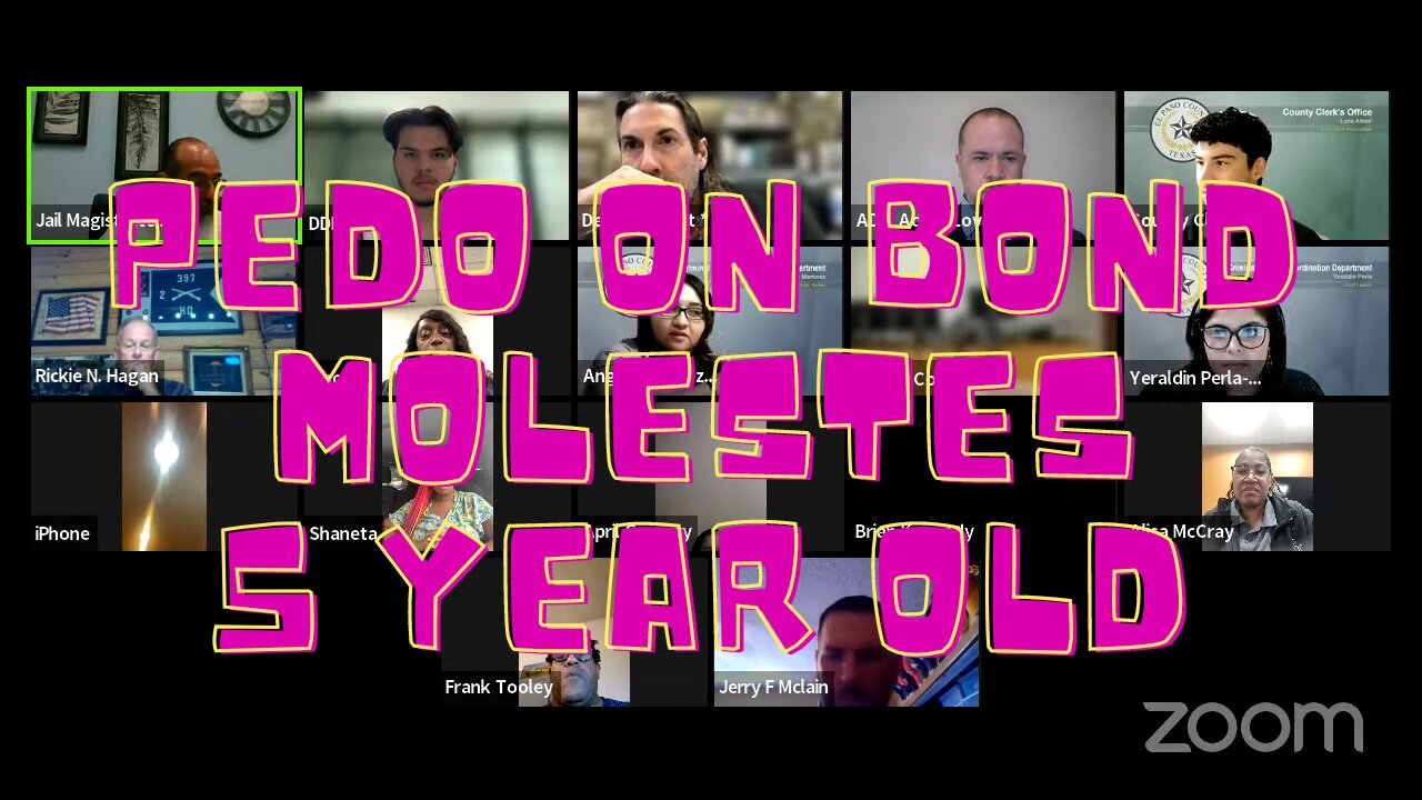 Child MOLESTER Out On Bond Abuses 5 Year Old Boy! You Won't Believe This Attorney! Graphic Content
