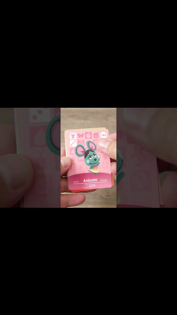 Animal Crossing Amiibo Cards Unboxed! Part 9 #SHORTS