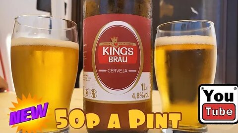 Rocha Brava Portugal Kings Brau 4.8% ABV 50p a Pint