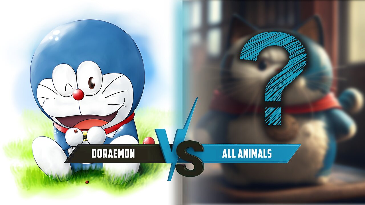 DORAEMON TURNS INTO A CUTE ANIMAL | JEZZ ENTERTAINMENT