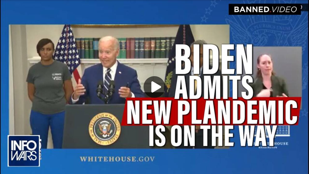 Biden Admits Another Plandemic Is On The Way