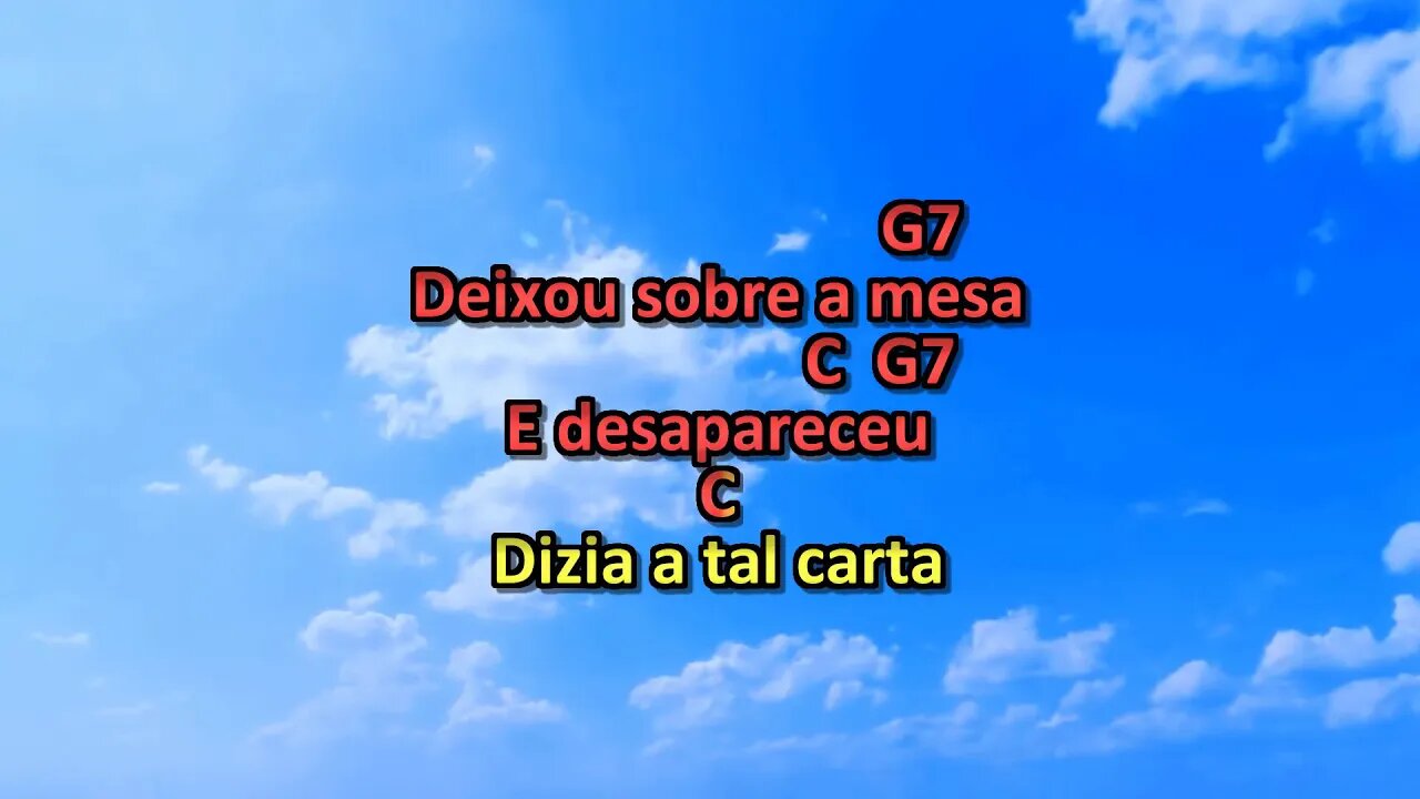 amado batista carta sobre a mesa karaoke playback 2