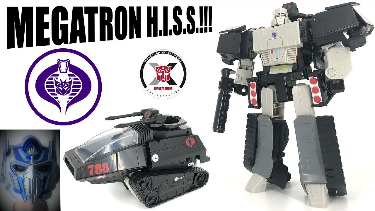 Transformers Crossover - Megatron / Cobra HISS Tank Review