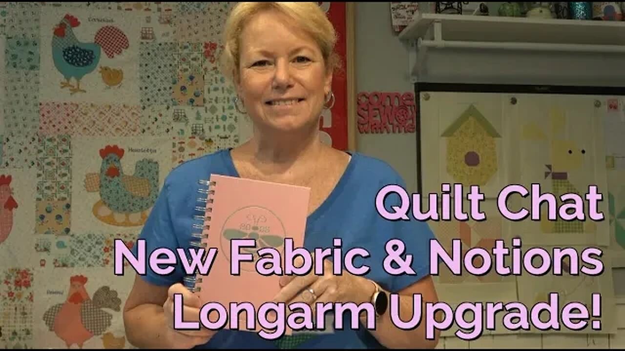 Let's Visit! Grace 21 X Elite, New Fabric & Notions, Lots of News & Inspiration!