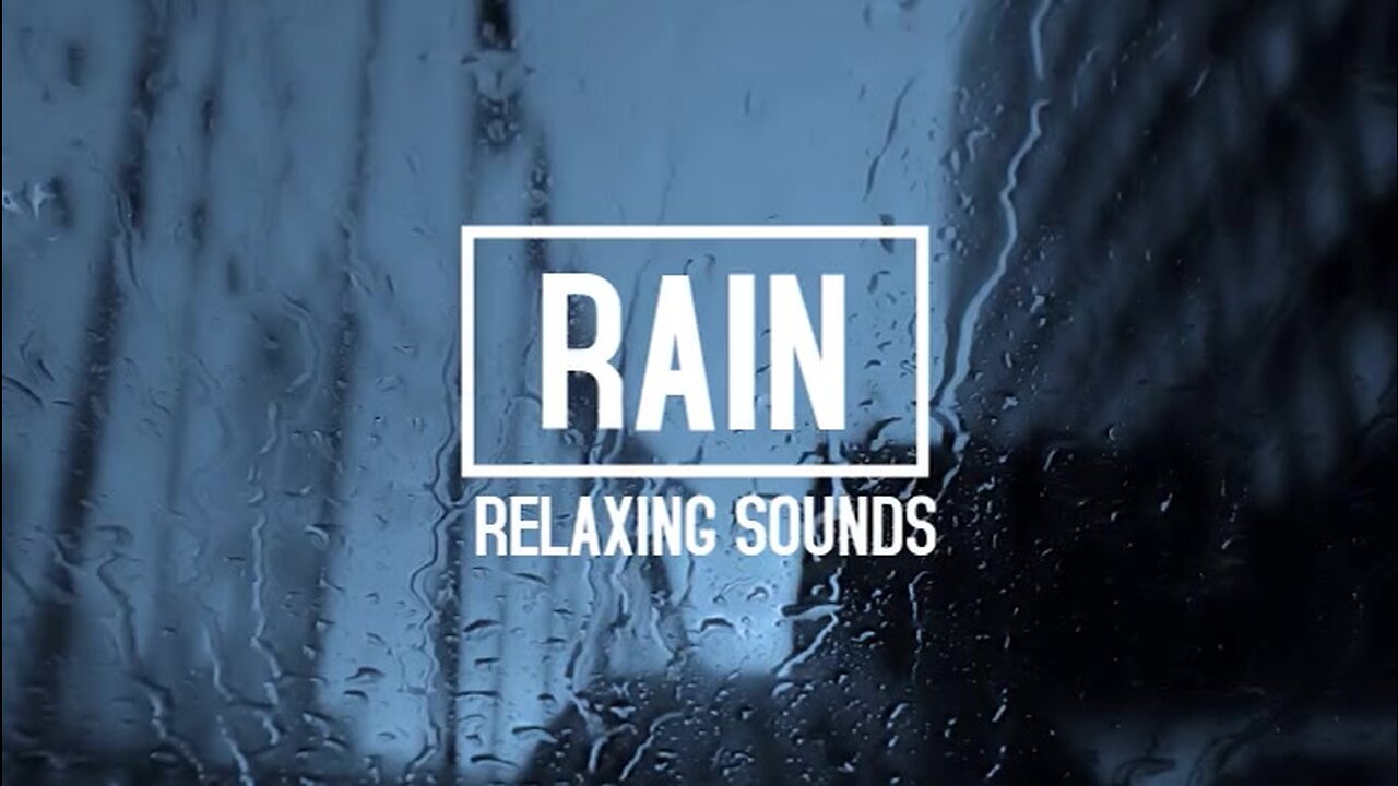 20 MINUTES Gentle Rain at Night, Rain Sounds for Sleep, Insomnia, Relaxing, Meditation, Yoga