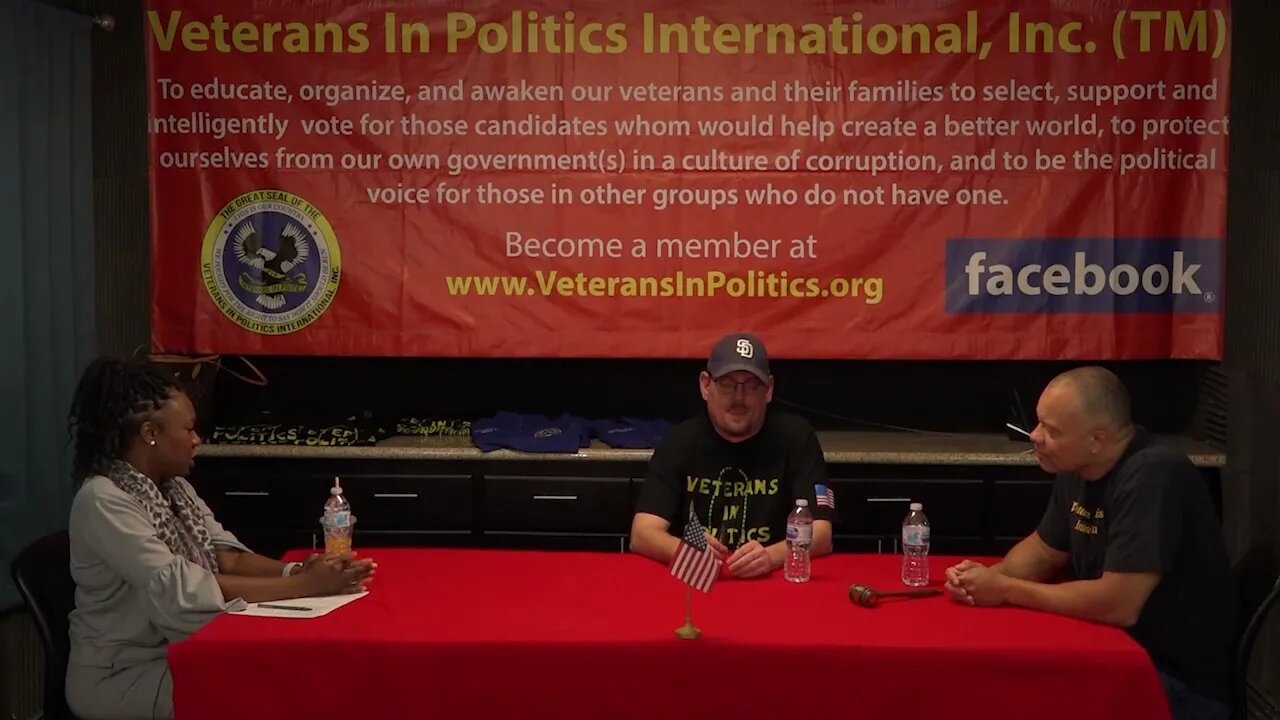 Briana Johnson Clark County Assessor on the Veterans In Politics Video Internet talk-show.