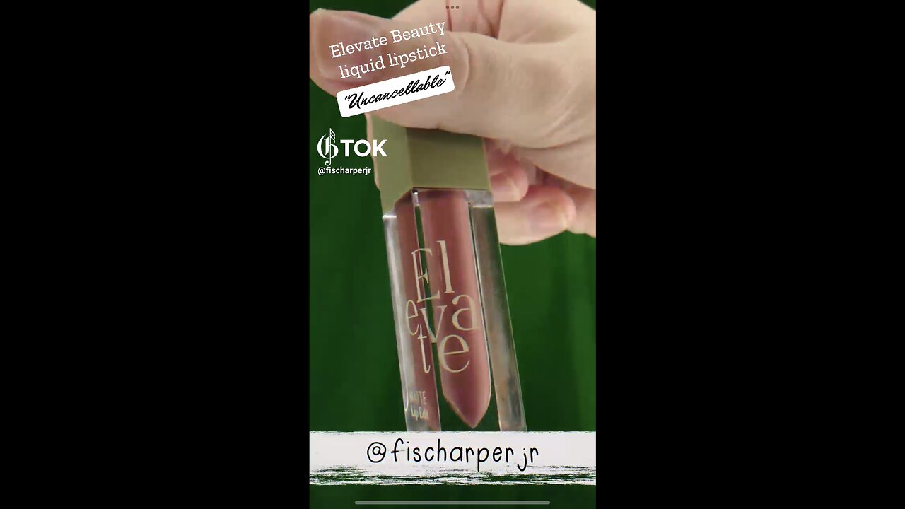 Elevate Beauty liquid lipstick in “Uncancellable”