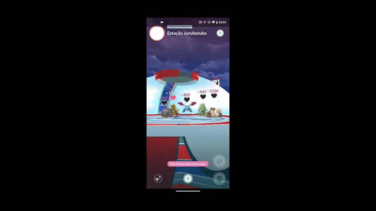 Jogando PokéGO fora de casa u.u