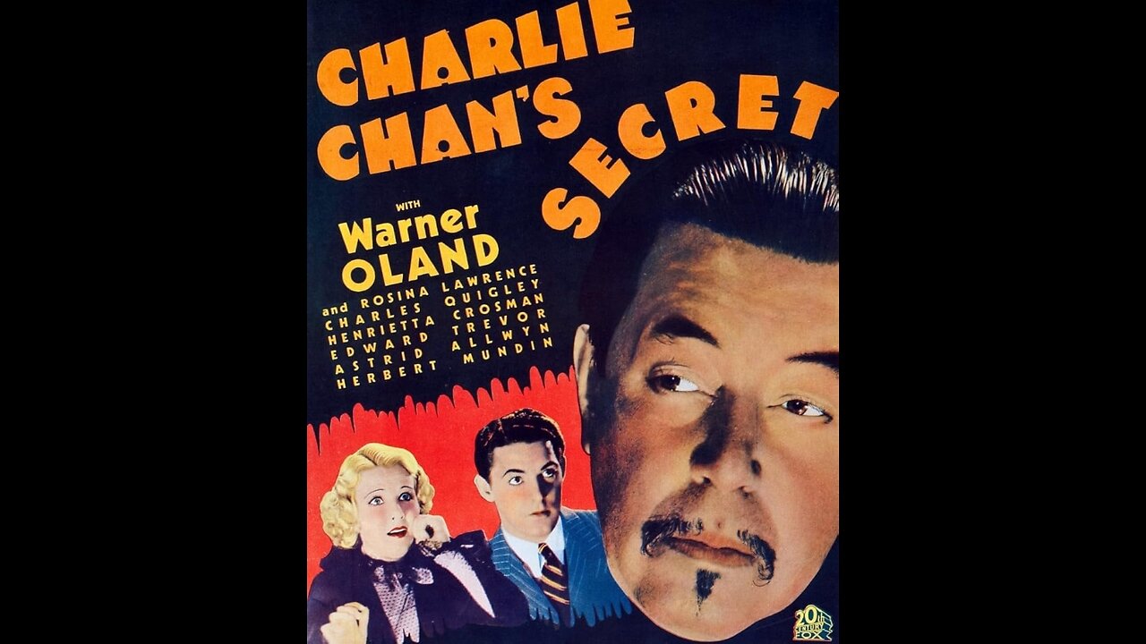 Charlie Chan's Secret (1936) | A mystery film directed by Gordon Wiles