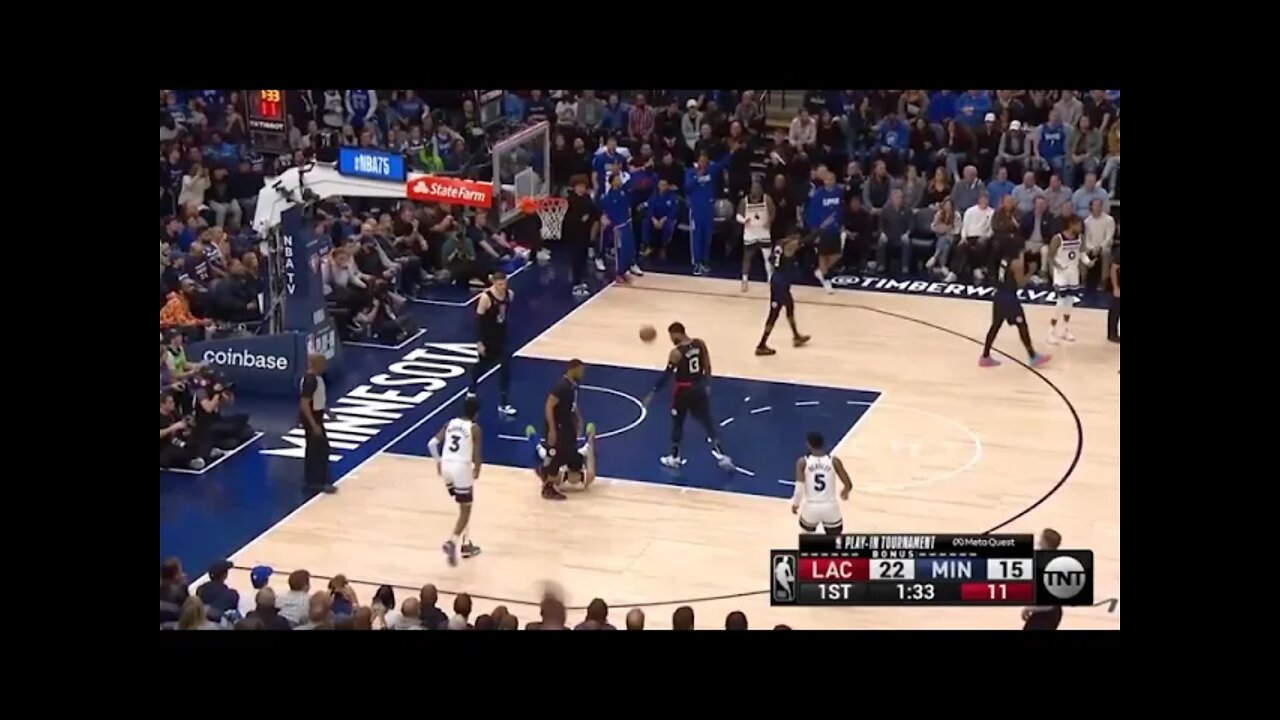 Paul George Shows Sportsmanship but KAT is Ver MAD to Accept it!
