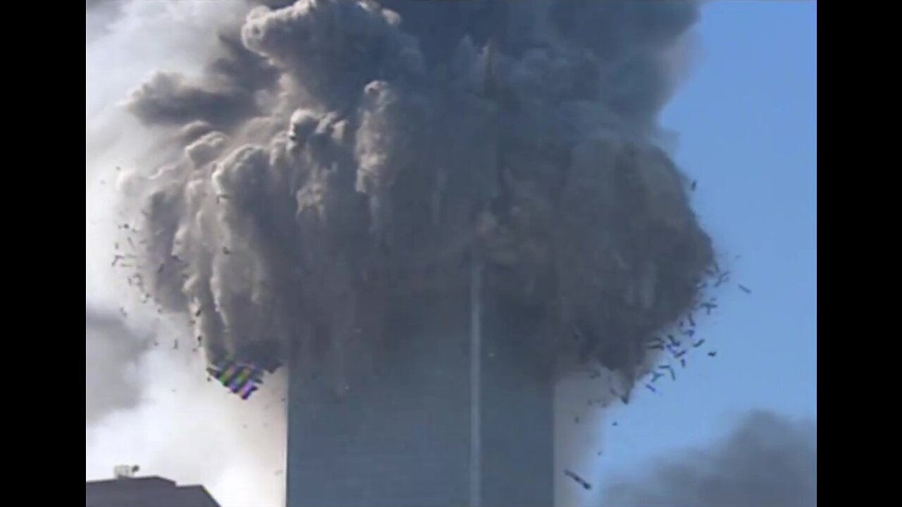 9/11: Enhanced Filming of World Trade Center Building 1 Exploding